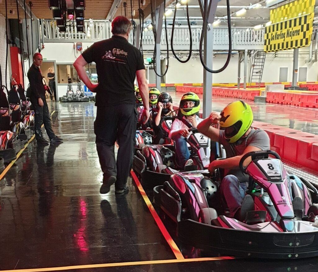 Go kart träning